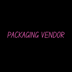 Customized Packaging VENDOR(S)