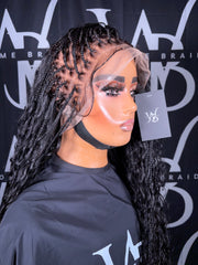 Full Lace Boho Knotless (100% Human Curls)