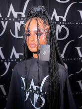 HD Knotless Full Lace w/ Human Boho Ends