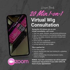 Virtual Wig Consultation
