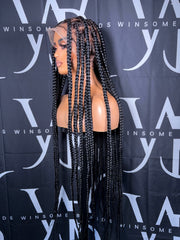 Medium Knotless Full Lace