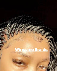 Box Braid Frontal