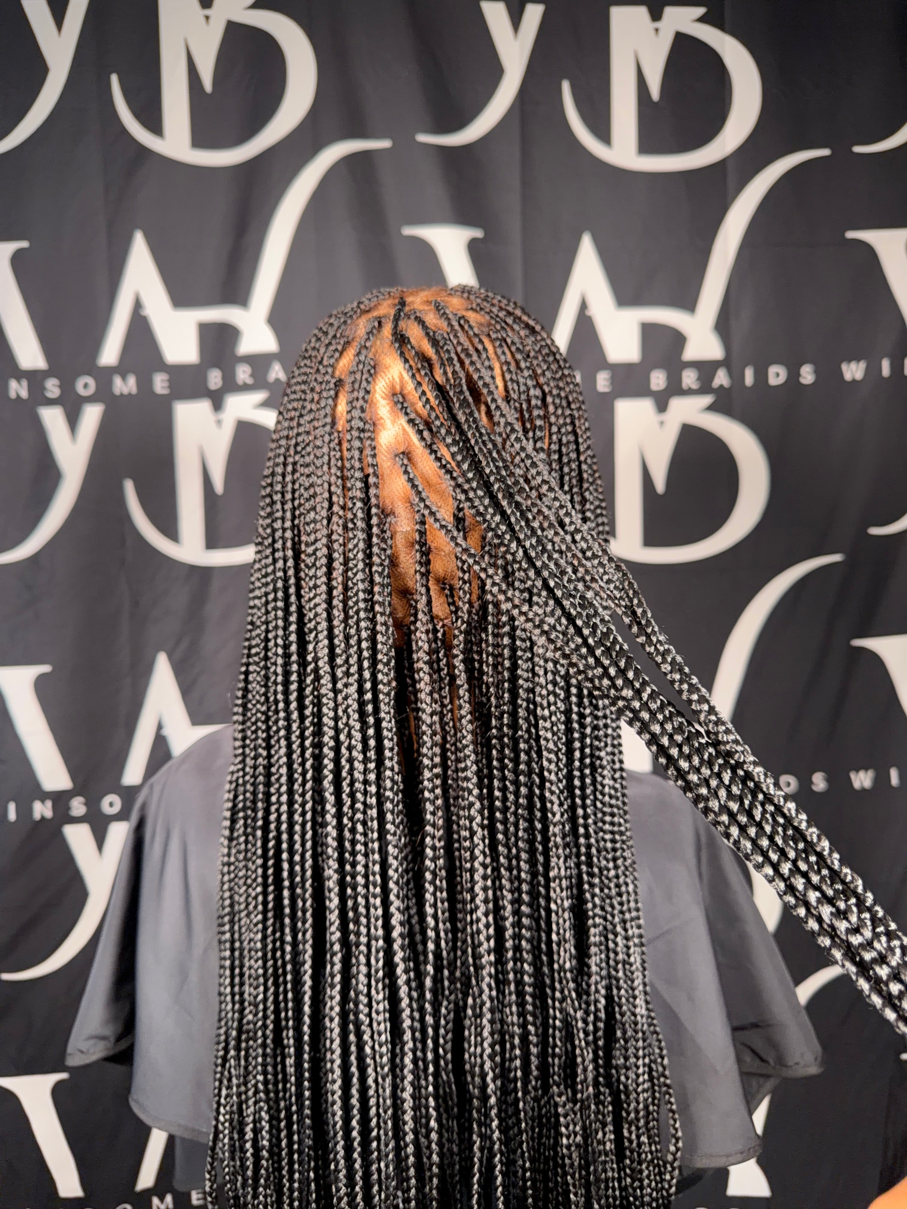 HD Knotless Full Lace w/ Human Boho Ends