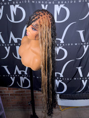 *Refurbished* Boho Knotless Full Lace (100% Human Curls)
