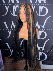 *Refurbished* Boho Knotless Full Lace (100% Human Curls)
