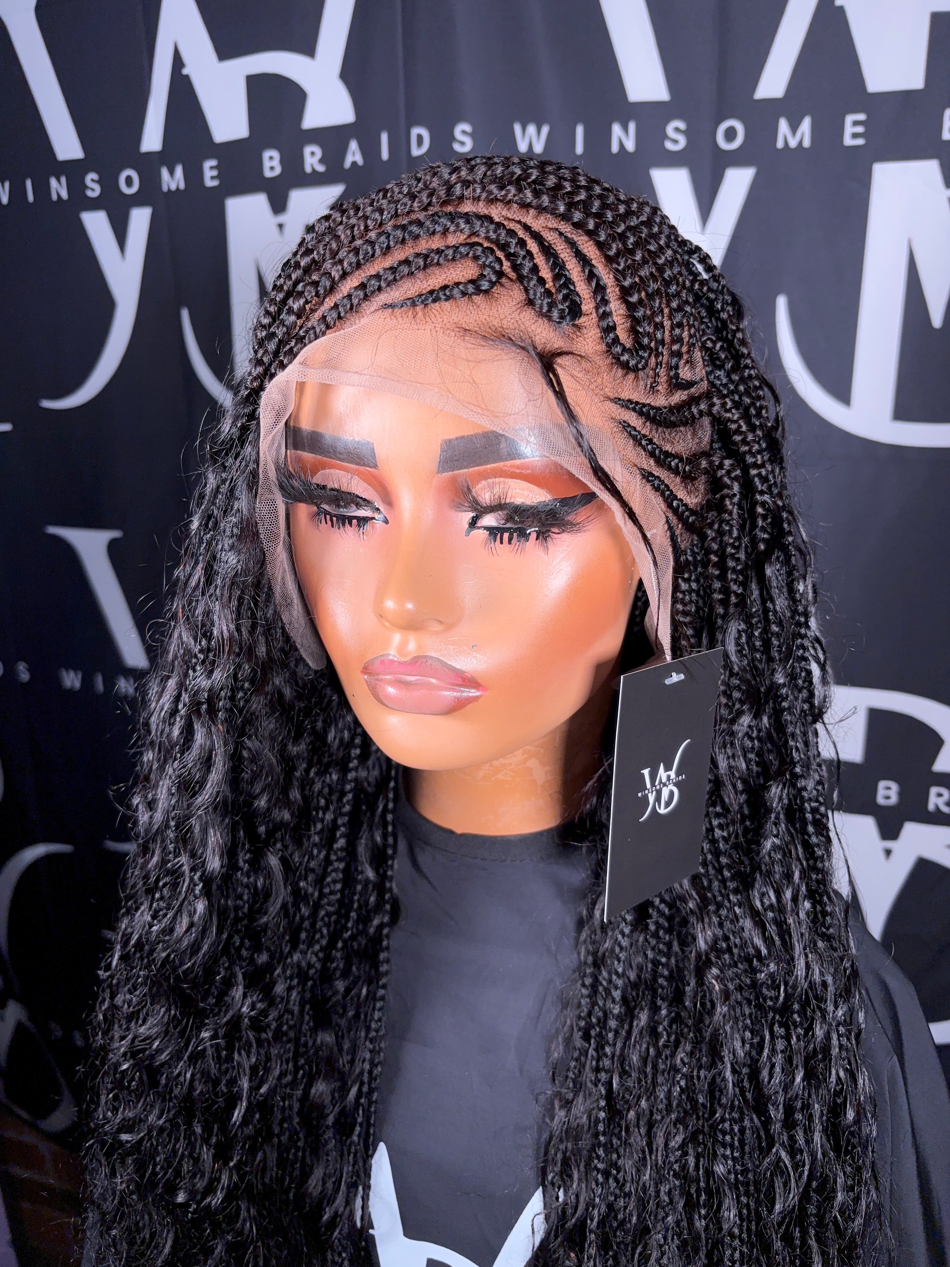 Tribal Boho Frontal (100% Human Curls)