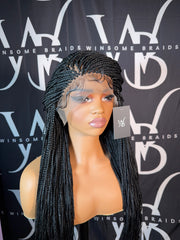 Frontal Micro Braids