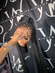 Knotless Frontal