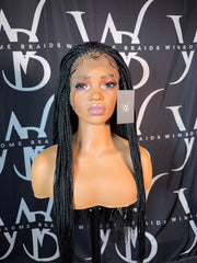 Frontal Micro Braids