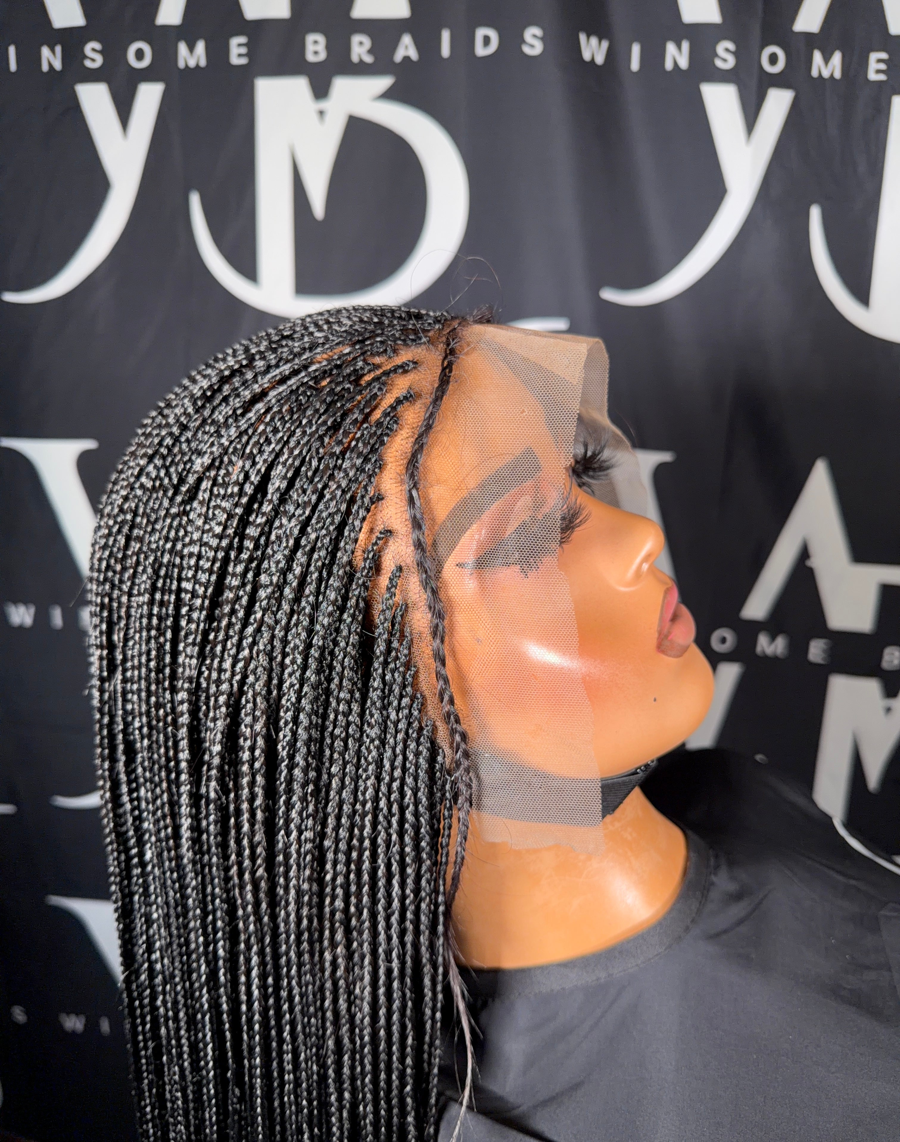 Frontal Micro Braids