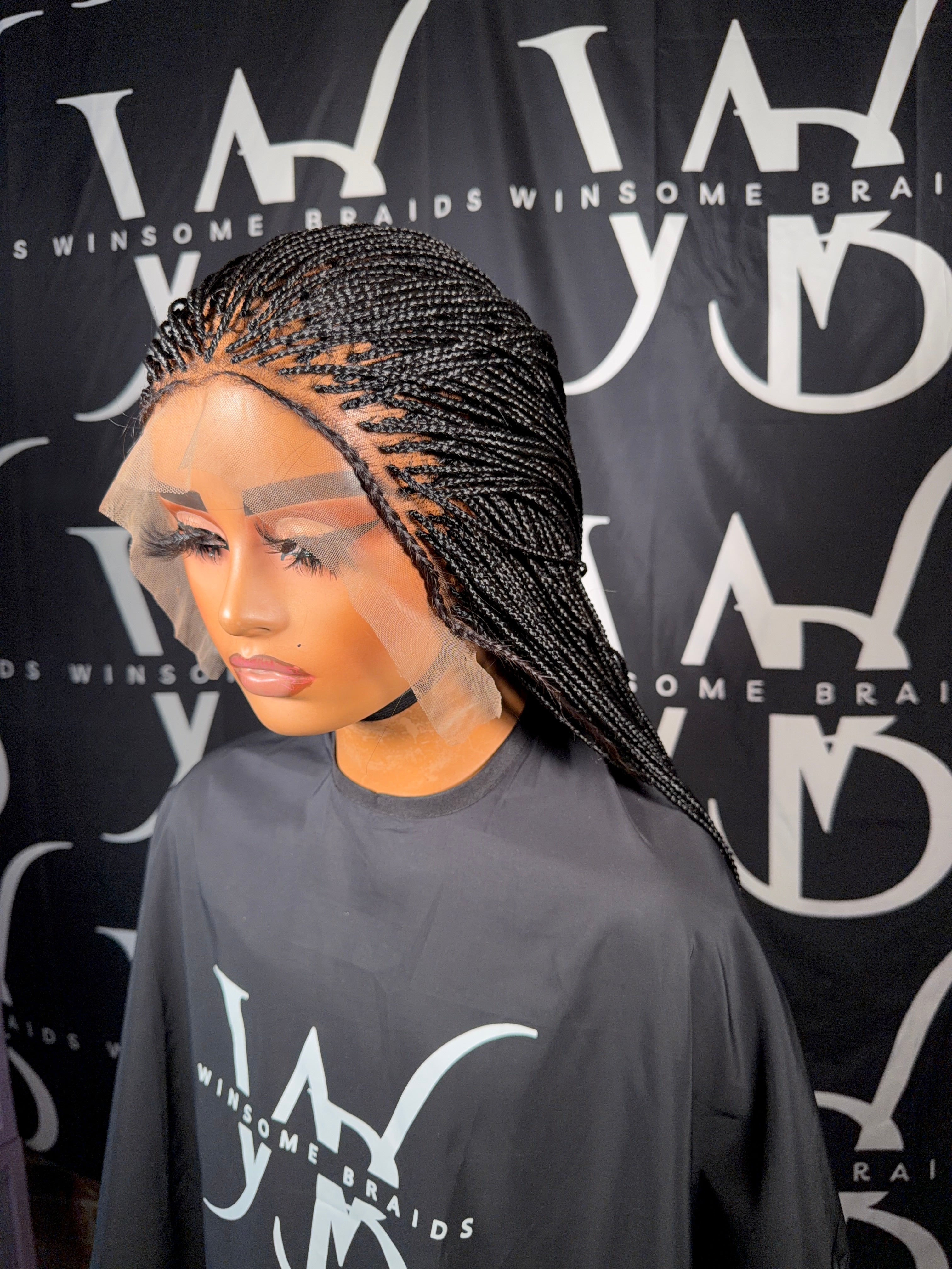 Frontal Micro Braids