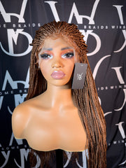 Frontal Micro Braids