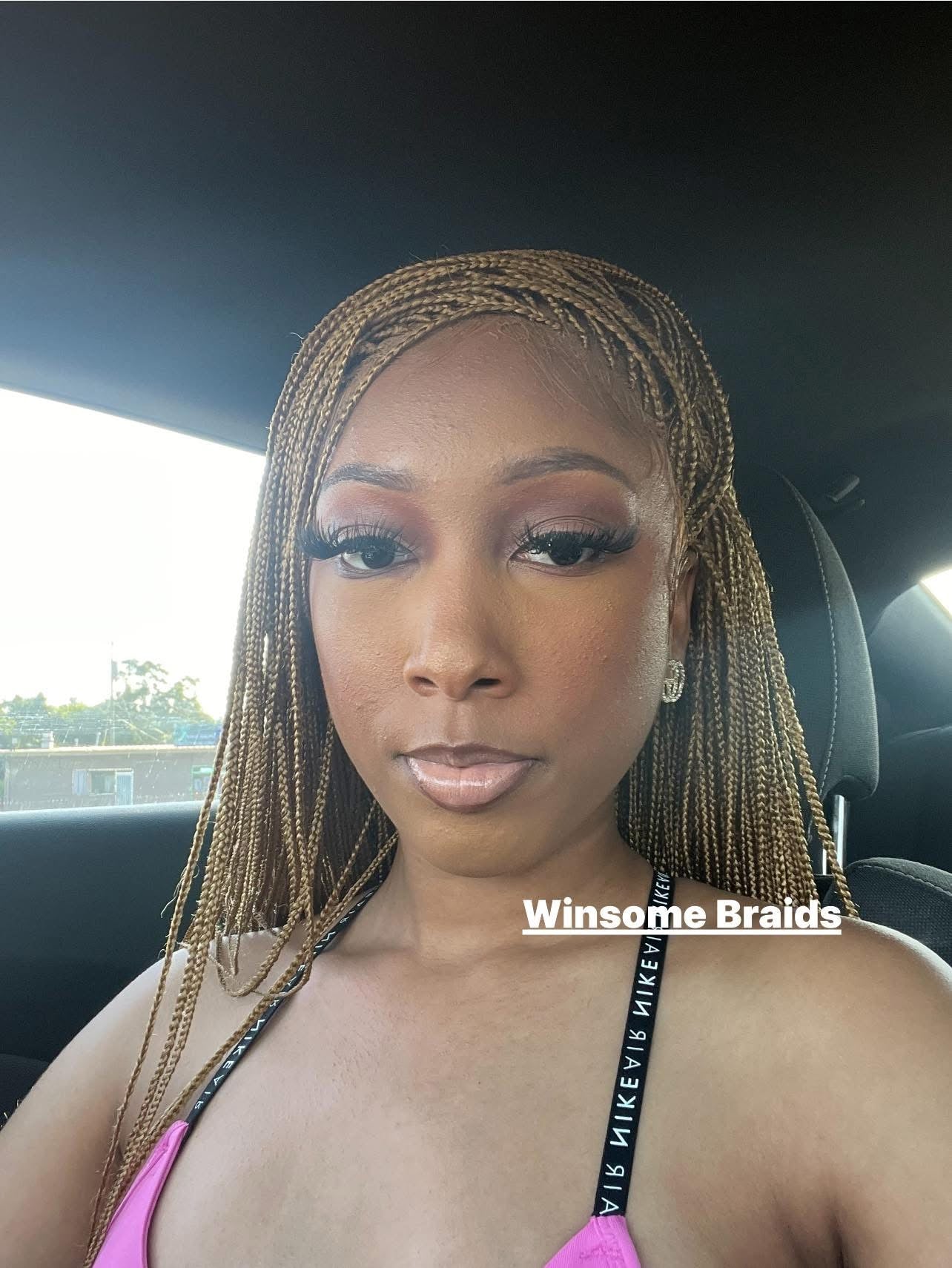 Frontal Micro Braids