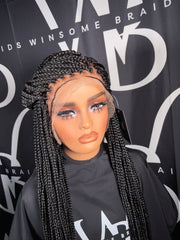 Frontal Box Braids