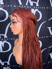 Frontal Micro Braids