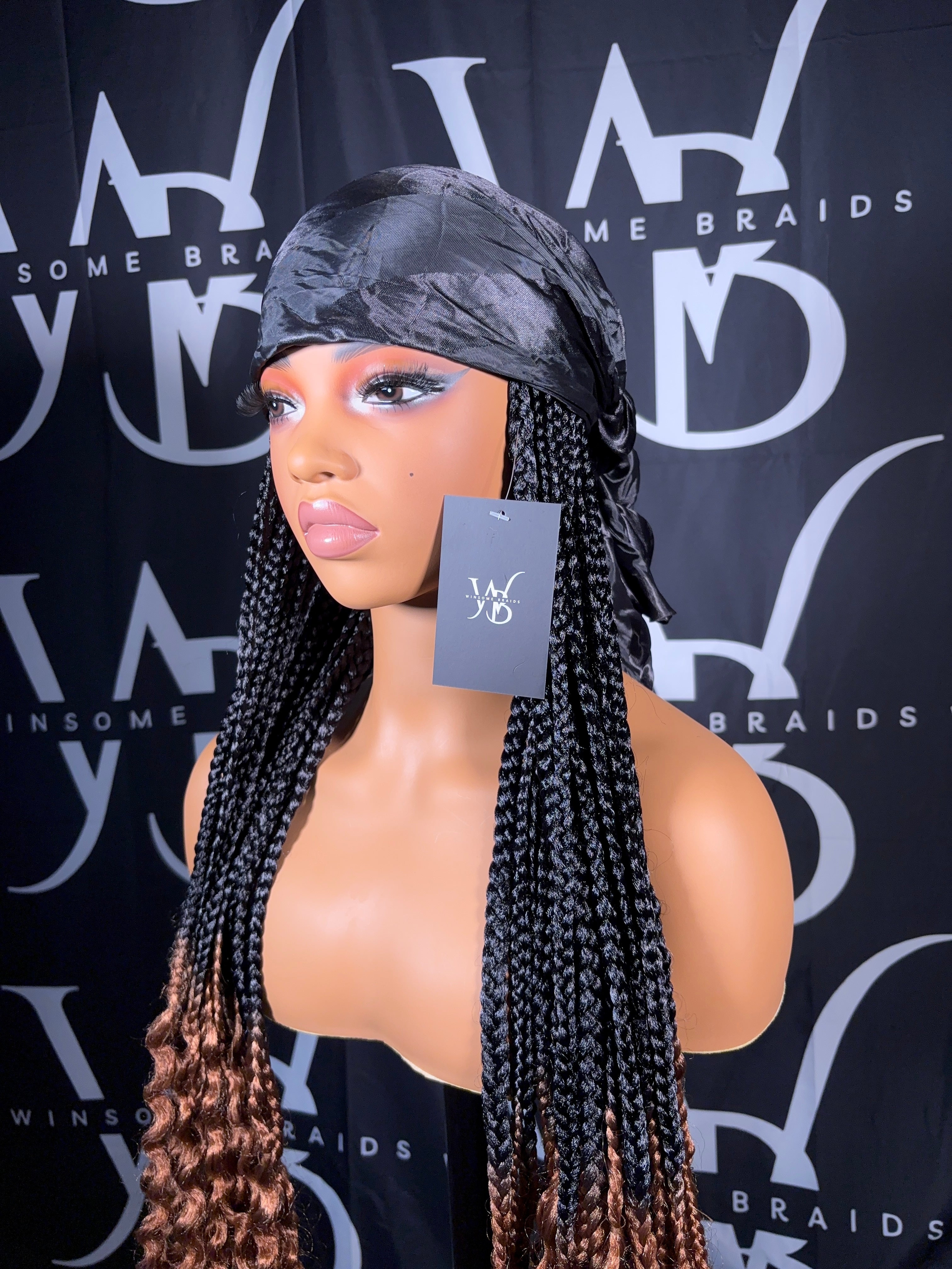 *DISCOUNTED* Scarf Wig