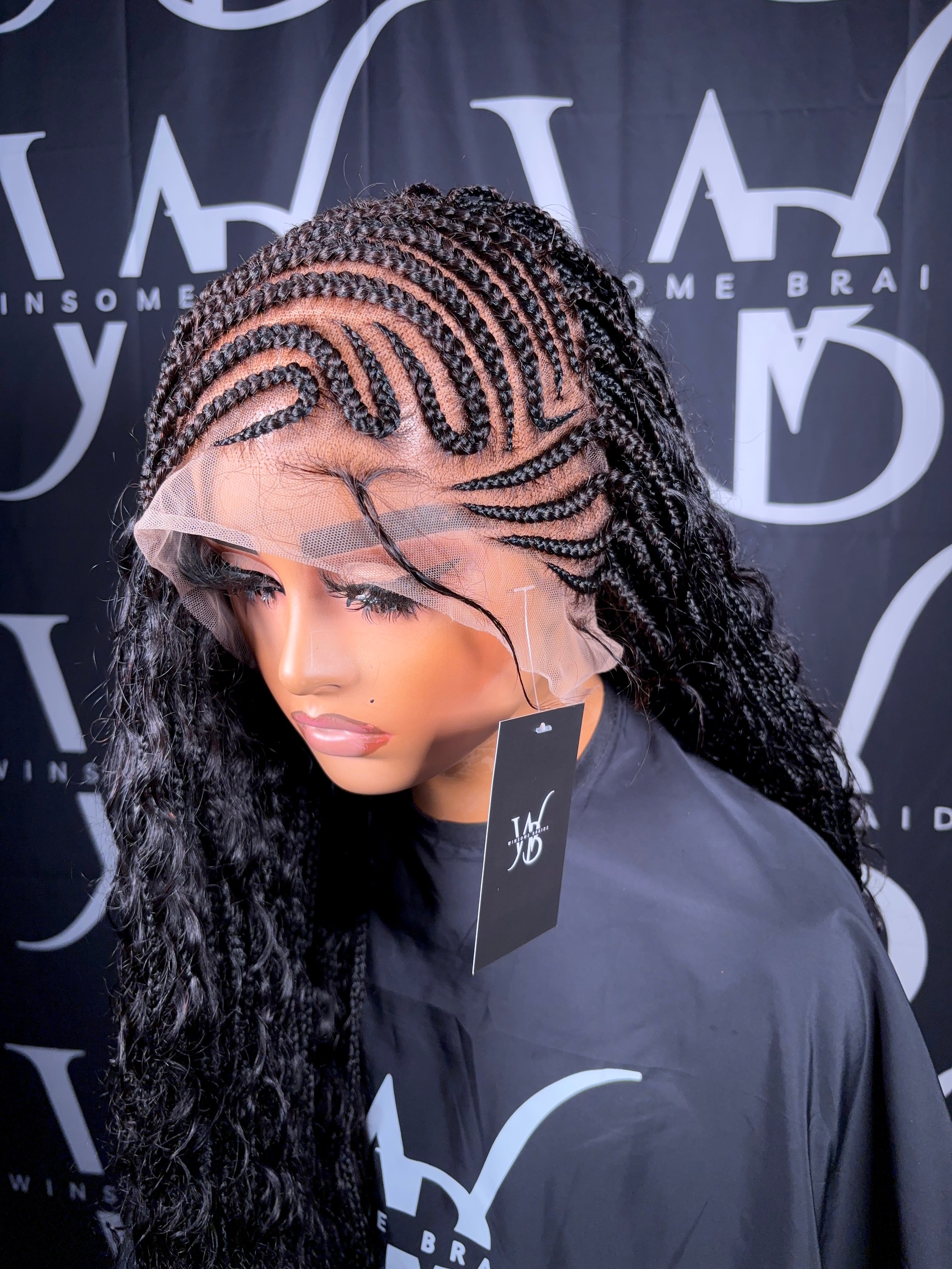 Tribal Boho Frontal (100% Human Curls)