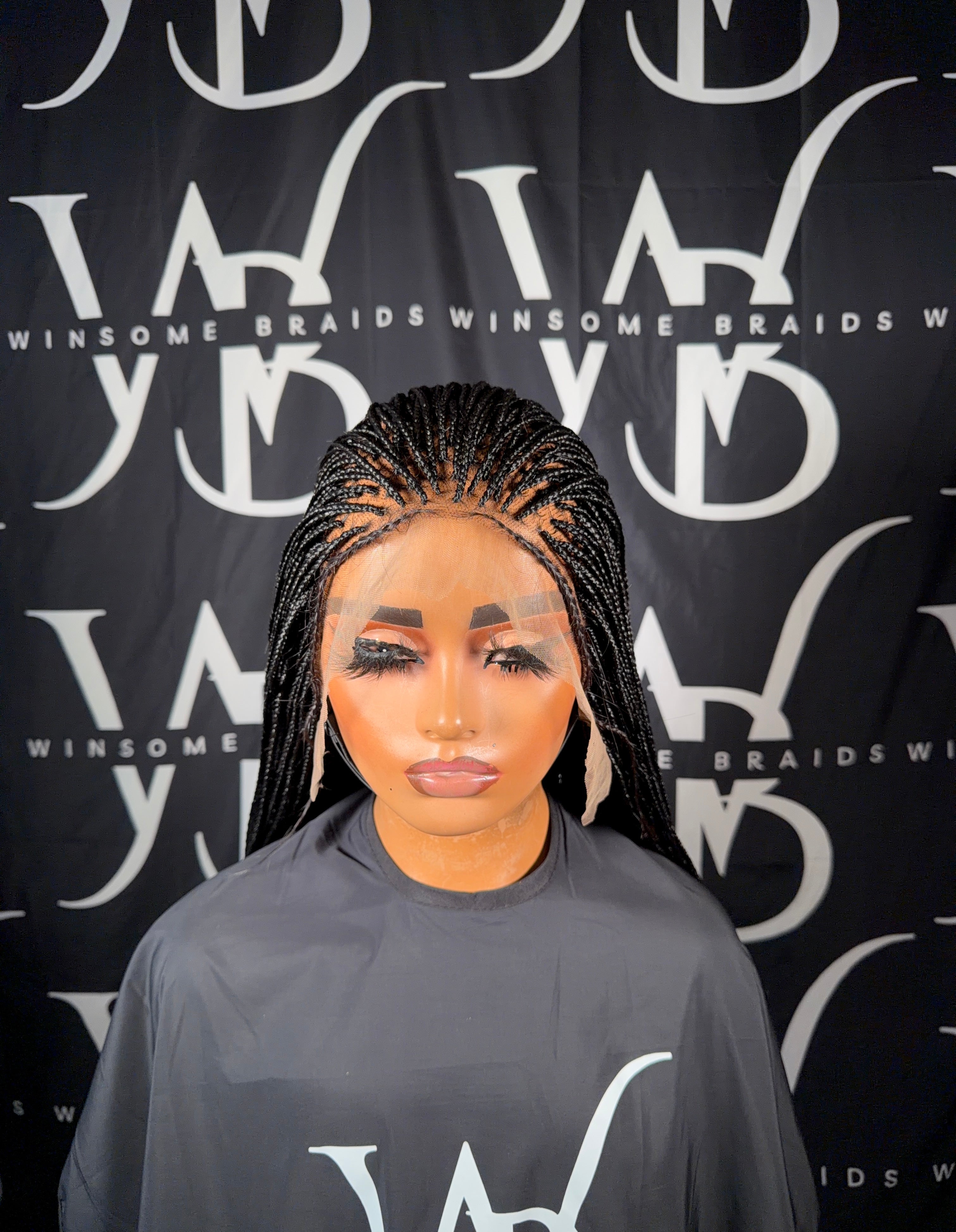 Frontal Micro Braids
