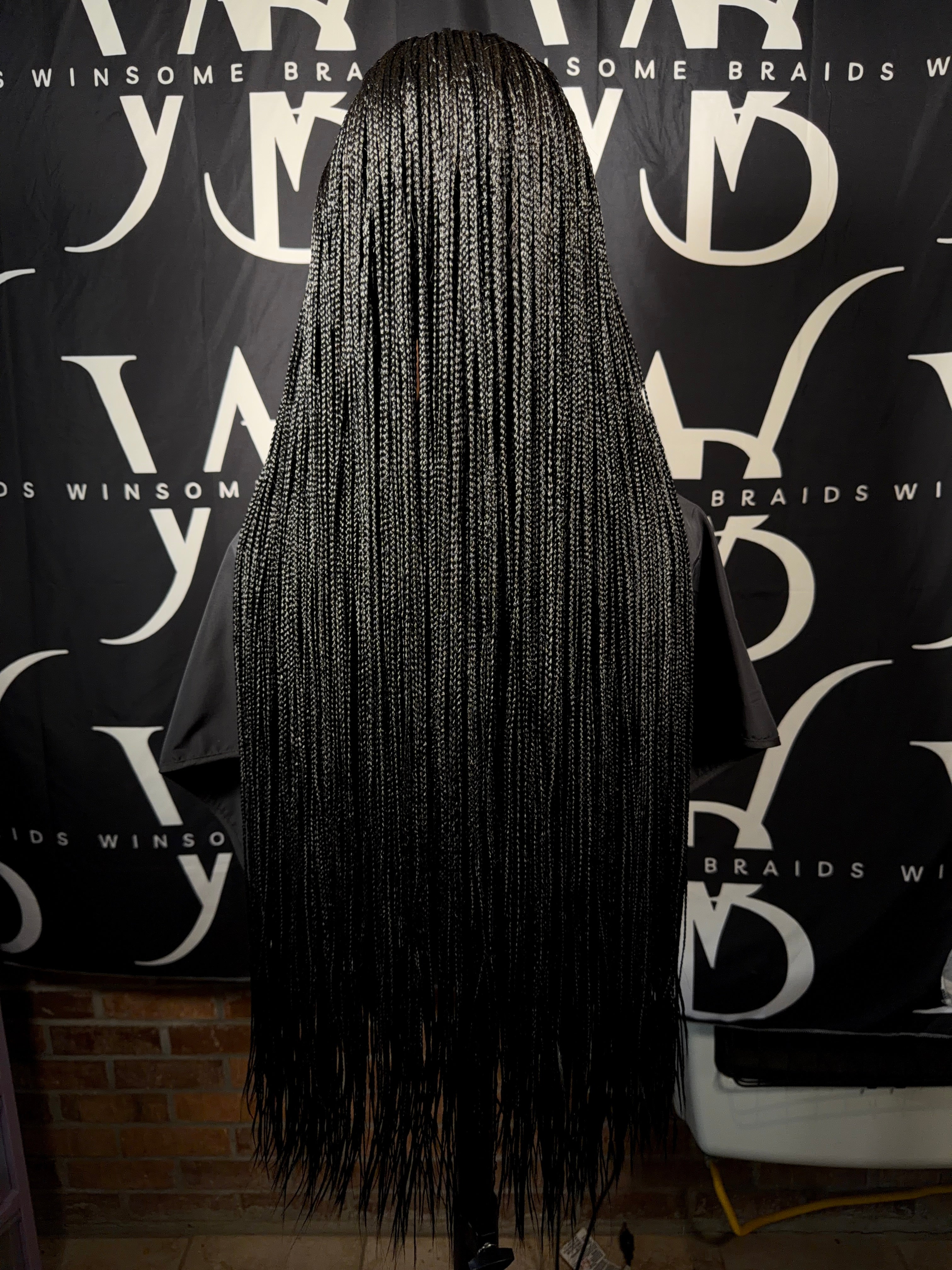 Frontal Micro Braids