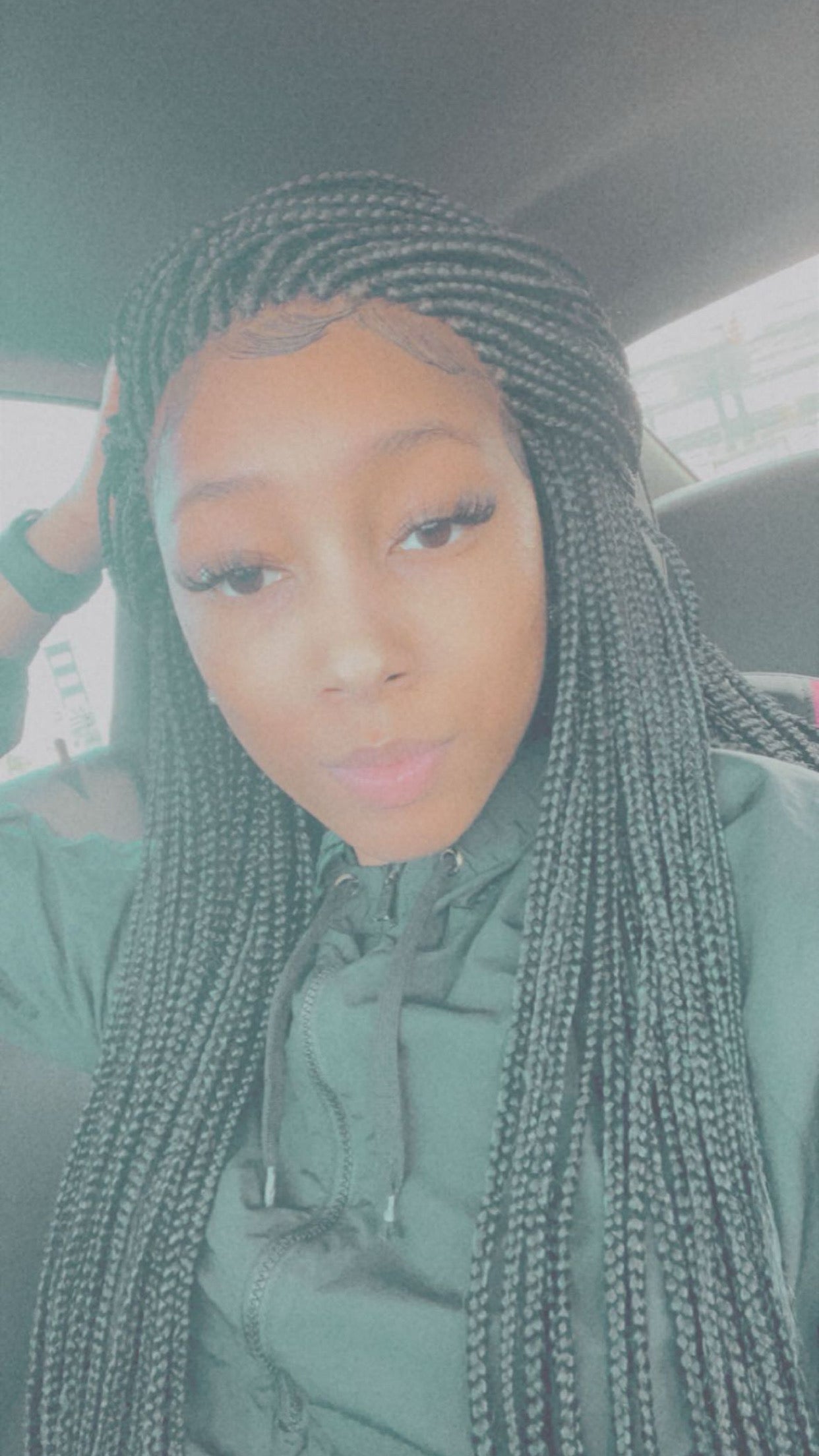 Frontal Box Braids